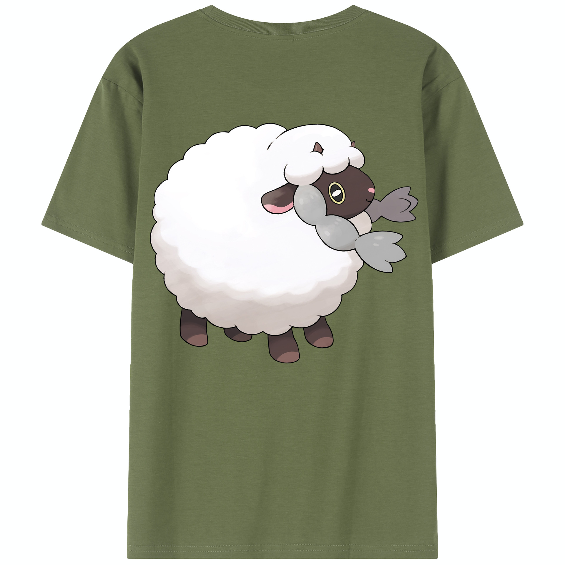 （画像用） ポケットモンスター Pokémon 綿100％半袖Tシャツ（背面プリント）